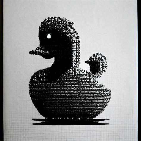 duck ascii art|190 character ascii art.